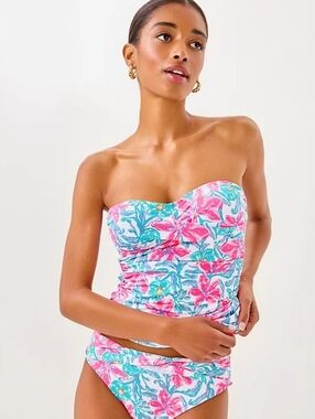 NWT Lilly Pulitzer FLAMENCO TANKINI